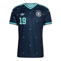 Camiseta Alemania Leroy Sane #19 Segunda Equipación Replica Mundial 2026 mangas cortas